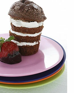 MAGDALENAS DE CHOCOLATE CON MASCARPONE