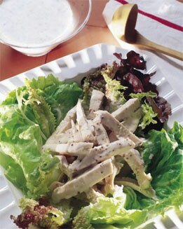 ENSALADA DE POLLO Y PEPINO