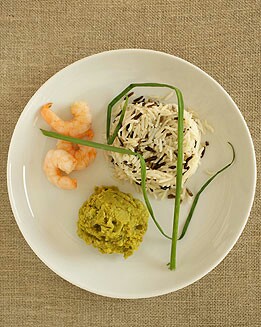 ARROZ CON GAMBAS AL VAPOR