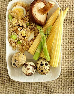ARROZ INTEGRAL CON VERDURAS