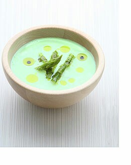 CREMA DE ESPÁRRAGOS CON SOJA