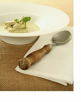POLLO AL CURRY VERDE