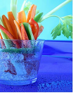CRUDITÉS EN AGUA DE MAR