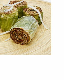 ROLLITOS DE COL RIZADA