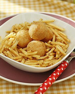 APERITIVOS DE HUEVOS Y PATATAS