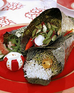 CUCURUCHOS DE ALGA NORI