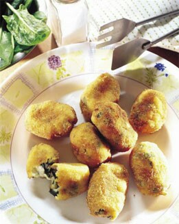 CROQUETAS DE ESPINACAS