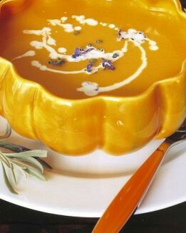 PURÉ DE CALABAZA A LA LAVANDA