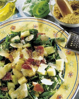 ENSALADA DE MELÓN Y PISTACHOS