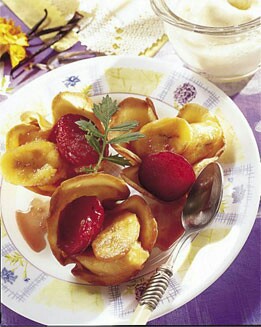 TULIPAS DE CIRUELAS Y PLÁTANOS