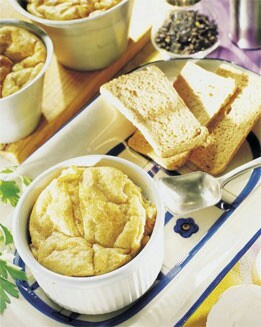 SOUFFLÉ DE PUERROS Y PATÉ