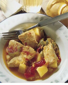 GUISO DE PATATAS Y ATÚN