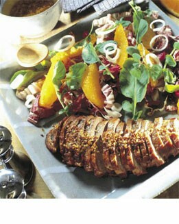 MAGRET DE PATO CON ENSALADA DE BERROS