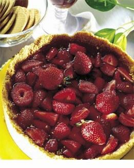 TARTALETA DE FRESAS Y GALLETAS