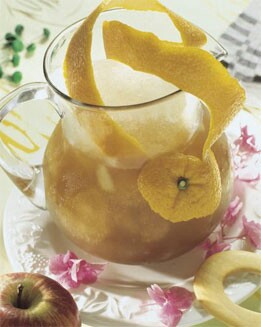 REFRESCO DE MANZANA Y NARANJA