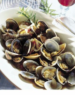 ALMEJAS CON JAMÓN IBÉRICO