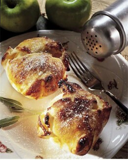 MANZANAS RELLENAS EN HOJALDRE