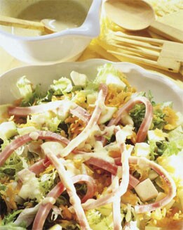 CURRY DE CALABACÍN EN ENSALADA