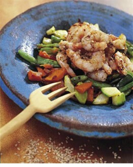 SALTEADO DE GAMBAS