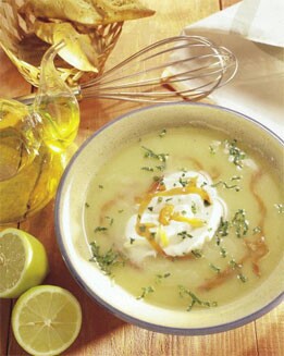 CREMA DE APIO CON SALMÓN