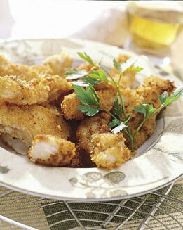TIRAS DE PESCADO EN SALSA PICANTE