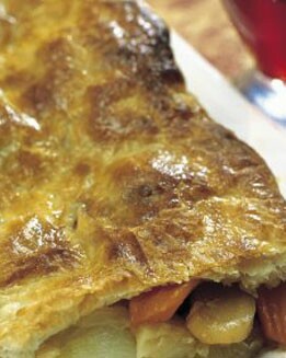 HOJALDRE DE VERDURITAS SALTEADAS