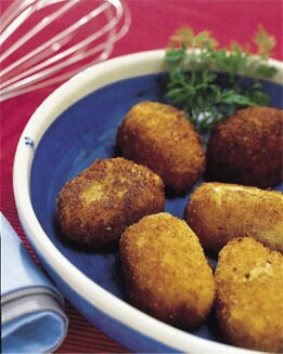 CROQUETAS DE PESCADO Y LACÓN
