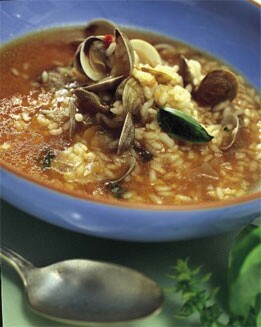 CHIRLAS EN SOPA DE ARROZ