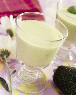 BATIDO DE AGUACATES Y YOGUR