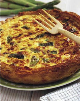 QUICHE DE ESPÁRRAGOS TRIGUEROS