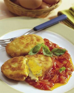 HUEVOS CON BECHAMEL