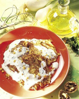 TORTITAS DE AVENA CON CREMA DE QUESO