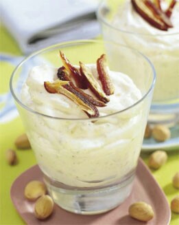 CREMA DE AZAHAR Y PISTACHOS