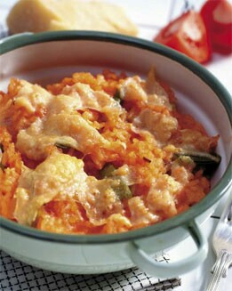 CAZOLETA DE ARROZ AL HORNO