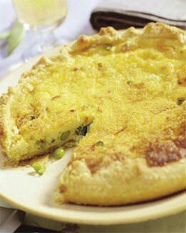 TARTALETA DE VERDURAS DE TEMPORADA