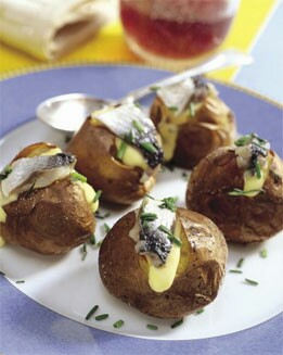 PATATITAS RELLENAS DE ARENQUES