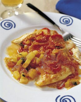 MERO GRATINADO A LA PROVENZAL