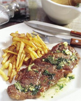 ENTRECOT CON PESTO