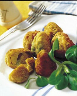 COLES RELLENAS DE QUESO