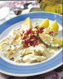 ENSALADA DE PATATAS Y POLLO