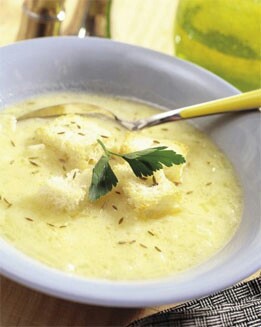 SOPA CREMOSA DE PATATA