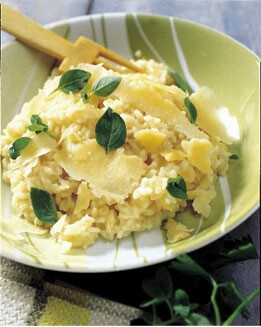 RISOTTO AROMÁTICO CON PARMESANO