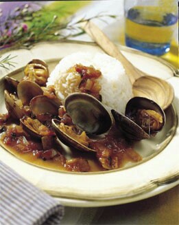 TIMBALES DE ARROZ CON COQUINAS