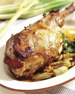 ASADO DE CORDERO CON POMELO