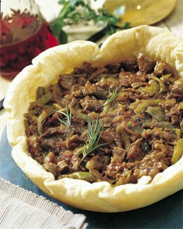 TARTA ESPECIADA DE CARNE DE CORDERO