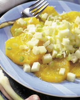 NARANJAS CON AJOS TIERNOS