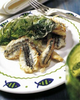 TEMPURA DE BOQUERONES FRESCOS