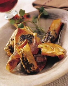 ROLLITOS DE MORCILLA