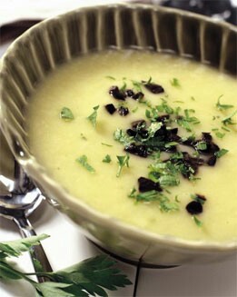 CREMA DE PATATA Y ACEITUNA