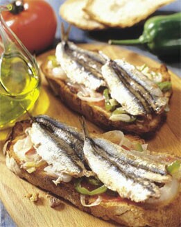 TOSTA DE BOQUERONES